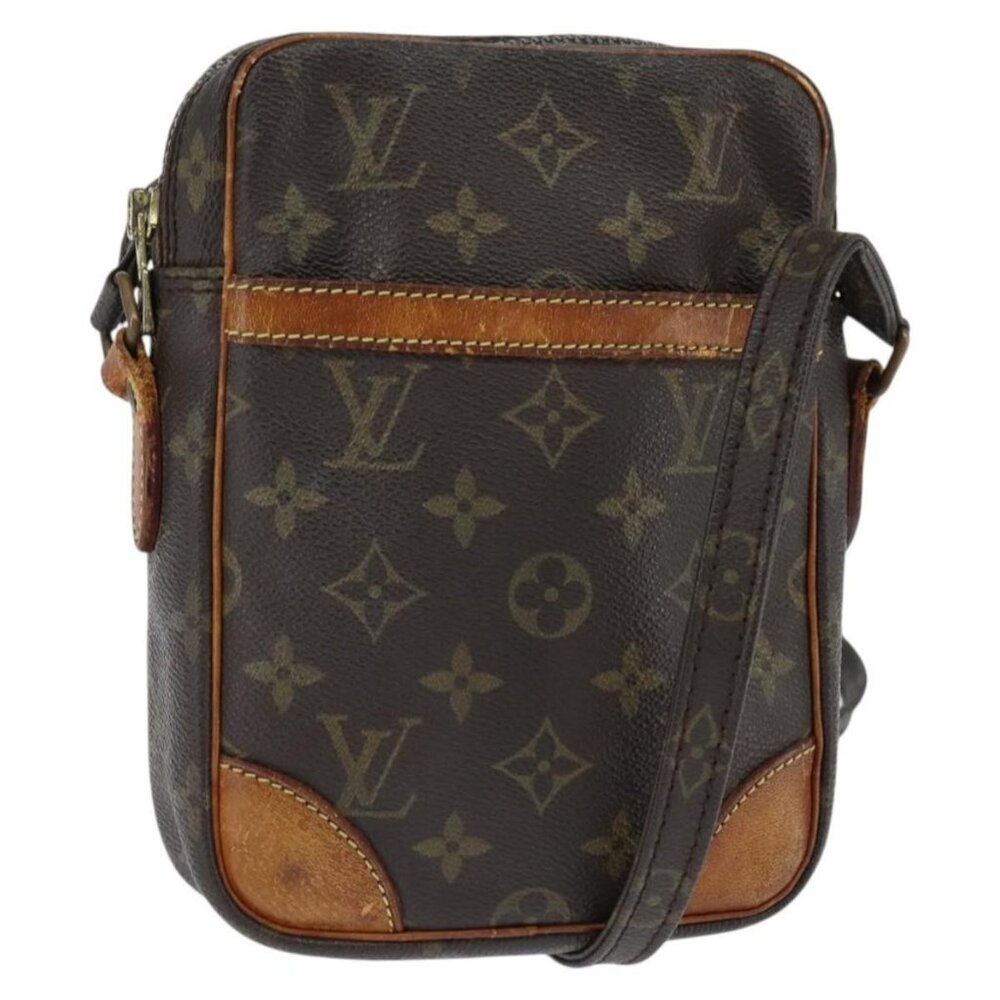 Authentic LOUIS VUITTON Monogram Danube Shoulder Bag M45266 LV
